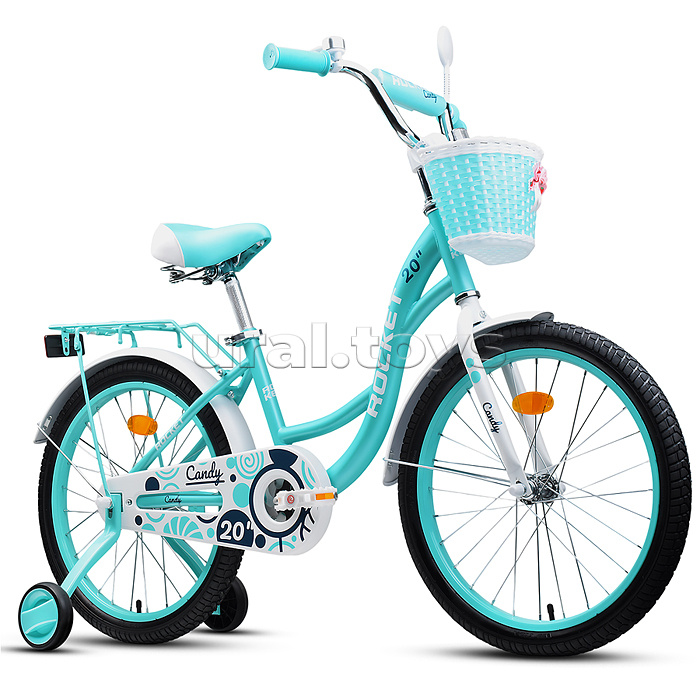 Велосипед 20" Rocket Candy, цвет мятный