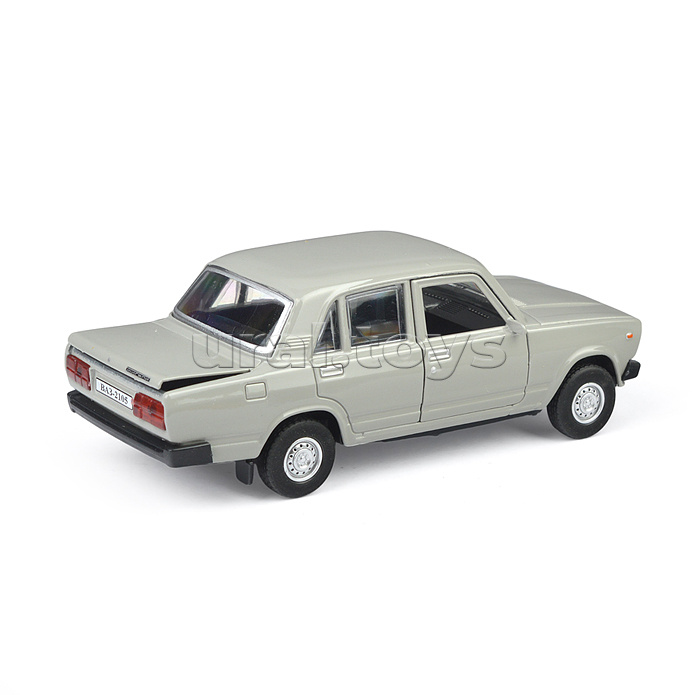 Машина металл LADA "Ваз-2105" 1997 12см, (двери, багаж, )инерц., в коробке