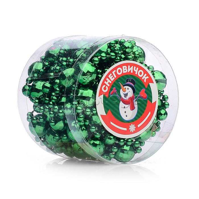 Новогоднее украшение "Бусы" 5м, в банке