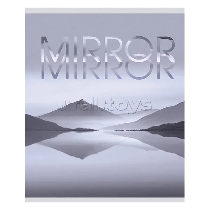Тетрадь 48л. клетка "Mirror" А5 скрепка