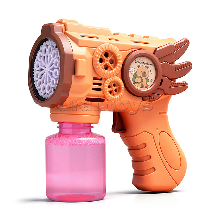 Пистолет для мыльных пузырей 055B "Капибара стрелок" в коробке