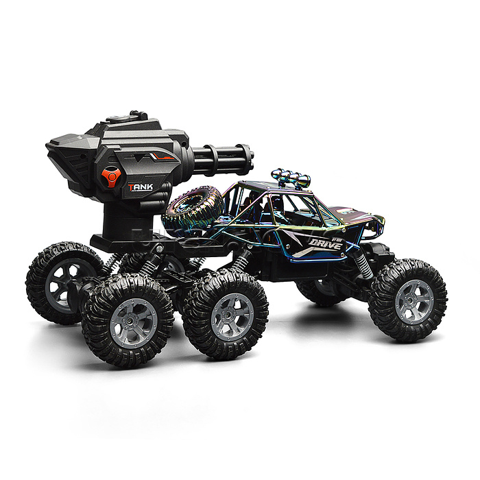 Машина "Страйк" 1:12 (стреляет водой) р/у, 27 MHz, в коробке