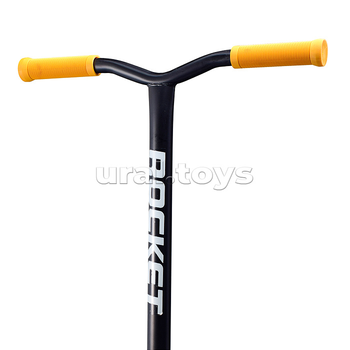 Самокат-снегокат трюковой в коробке (золотой)