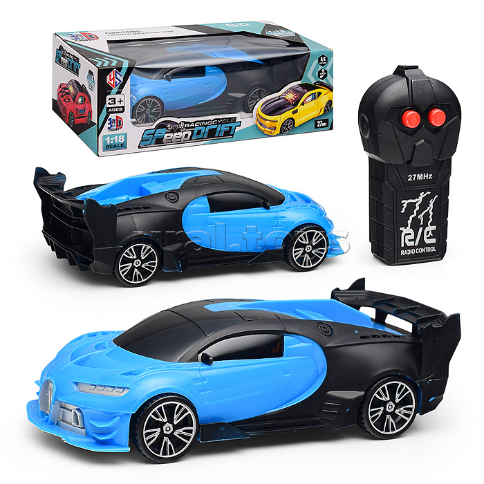 Машина "Автотюнинг-2" р/у 27 MHz, в коробк