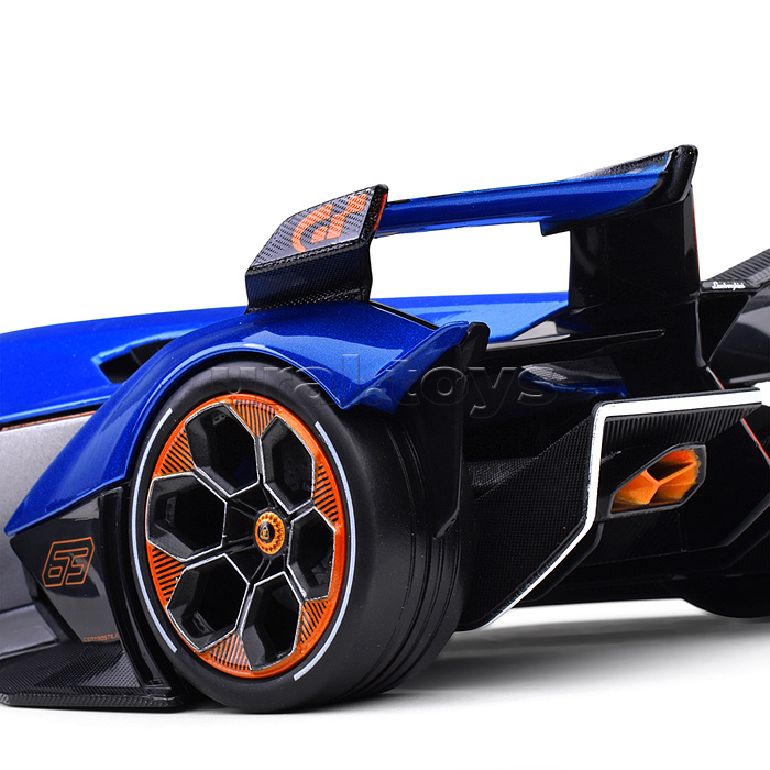 Машинка die-cast Lamborghini V12 Vision Gran Turismo, 1:18, синяя