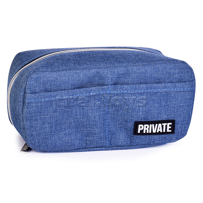 Пенал "Private" 21x10x7 см, прямоугольный для 80 предметов, плотный износостойкий полиэстер с водоотталкивающей пропиткой, на молнии, 3 внутренних отделения с перегородками, 2 внешних кармана открытого типа, с каучуковой аппликацией, темно-синий Пенал "Private" 21x10x7 см, прямоугольный для 80 предметов, плотный износостойкий полиэстер с водоотталкивающей пропиткой, на молнии, 3 внутренних отделения с перегородками, 2 внешних кармана открытого типа, с каучуковой аппликацией, темно-синий