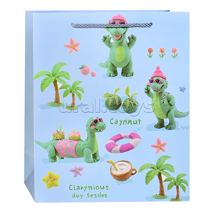 Пакет подарочный "Игровое чудо" 32*26*12см.