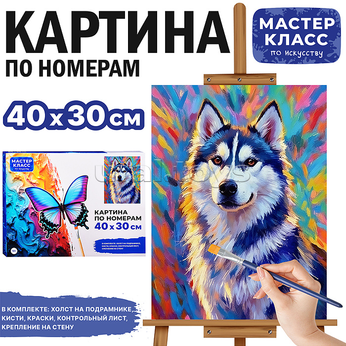 Картина по номерам MKR4030-142 "Хмурый" 40х30 см.