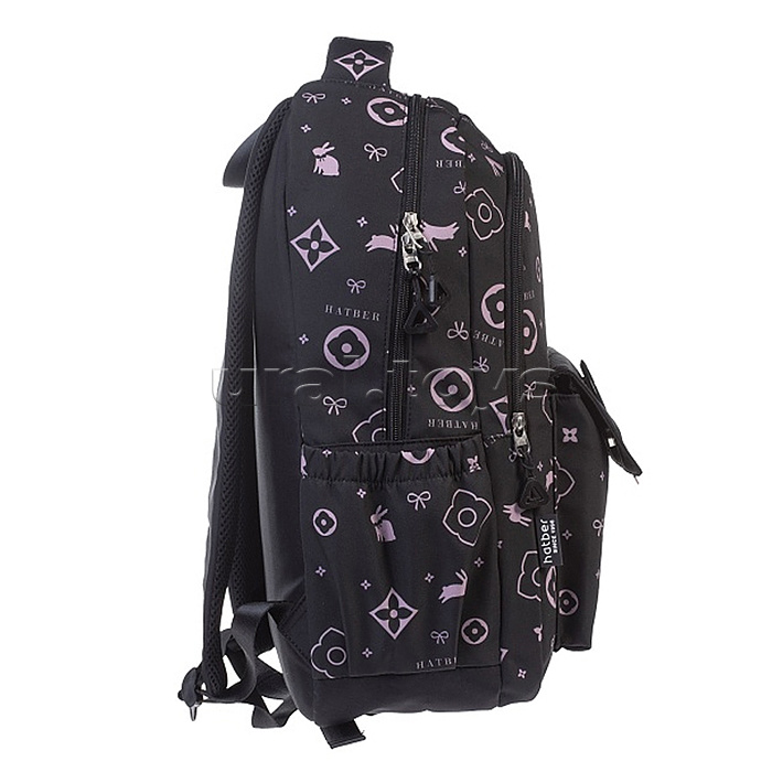 Рюкзак "Стиль. Кокетка" 46х31,5х16,5см полиэстер 2 отделения 3 кармана