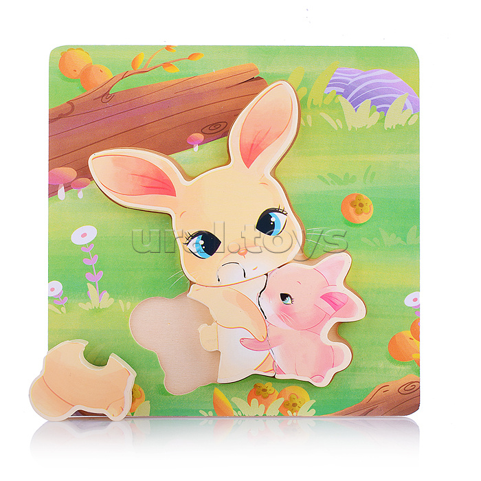 Пазл-вкладыш "Мама и малыш"