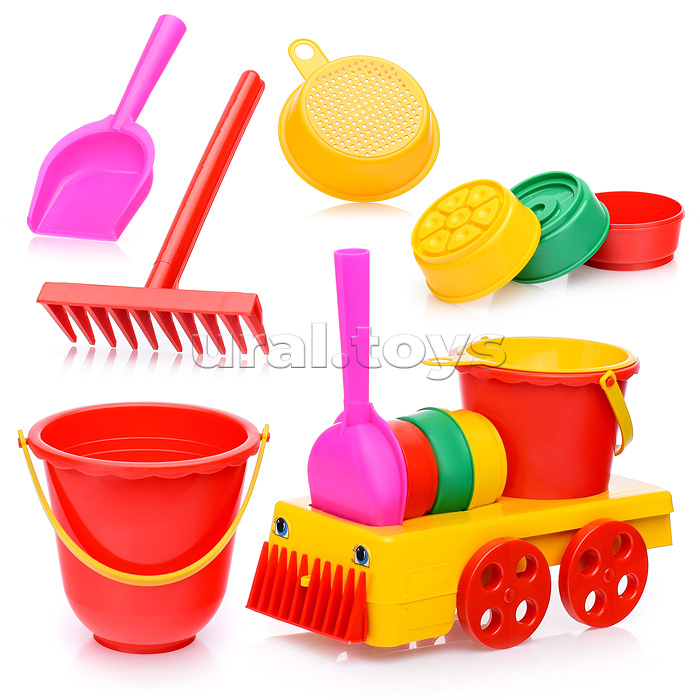 Песочный набор-Паровозик