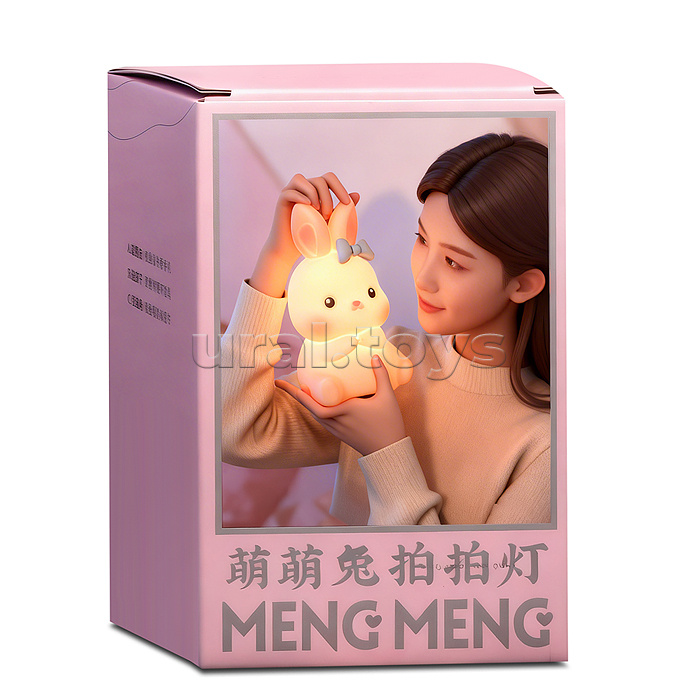 Ночник "Зайчик с бантиком" в коробке