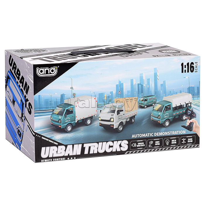 Машина "Грузовичок военный" р/у, 27 MGz, в коробке