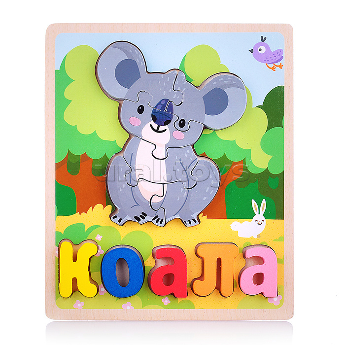 Пазл-вкладыш "Коала" Пазл-вкладыш "Коала"