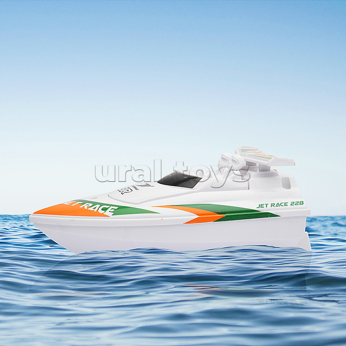 Лодка "Синее море" на батарейках, в коробке Лодка "Синее море" на батарейках, в коробке