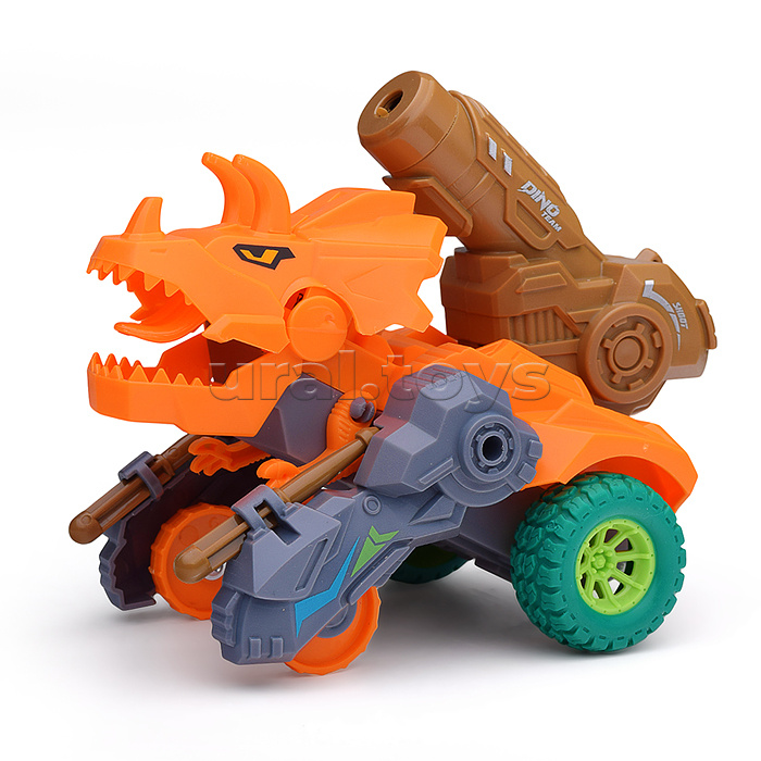 Машина "Трицератопс" в ассортименте, в коробке