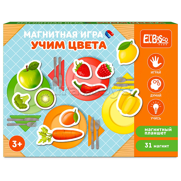 Магнитная игра "Учим цвета"