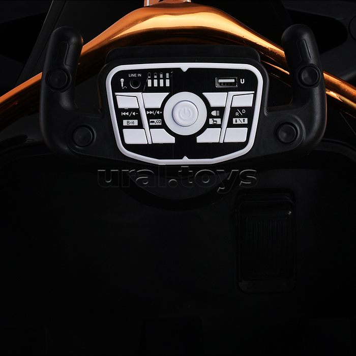 Электромобиль детский "Ралли" (цвет черный)