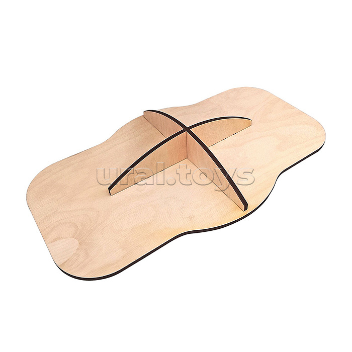 Развивающая доска "Балансборд с лабиринтом. Волшебник Изумрудного города"