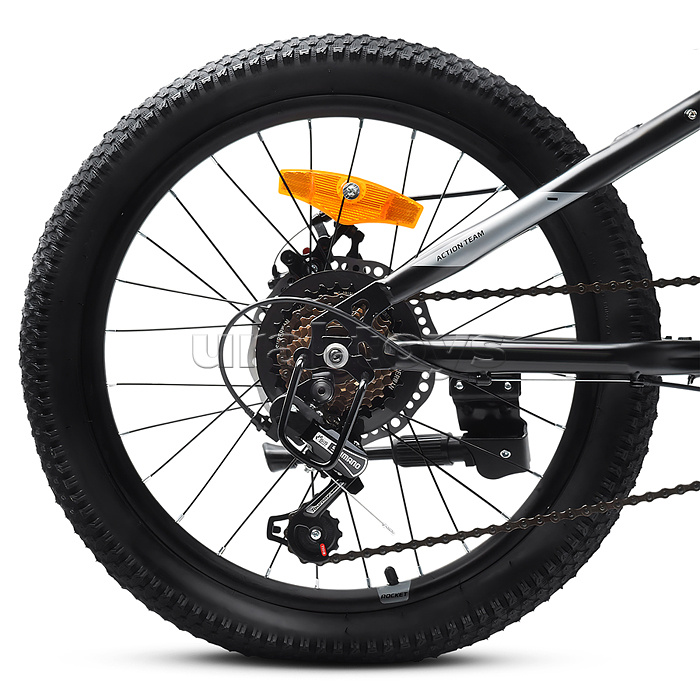 Велосипед 20" Rocket Crux 3.0 , цвет черный, размер 11"