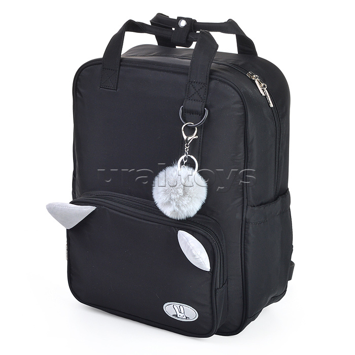 Рюкзак "Fluffy Ears. Rabbit" подростковый 39x32x14 см (16 л) вес 500 г, текстильный, эргономичная вентилируемая спинка и уплотненные лямки, 1 отделение на молнии с уплотненным отделением для ноутбука до 15 дюймов и книг, 1 передний карман на молнии с ушка Рюкзак "Fluffy Ears. Rabbit" подростковый 39x32x14 см (16 л) вес 500 г, текстильный, эргономичная вентилируемая спинка и уплотненные лямки, 1 отделение на молнии с уплотненным отделением для ноутбука до 15 дюймов и книг, 1 передний карман на молнии с ушка