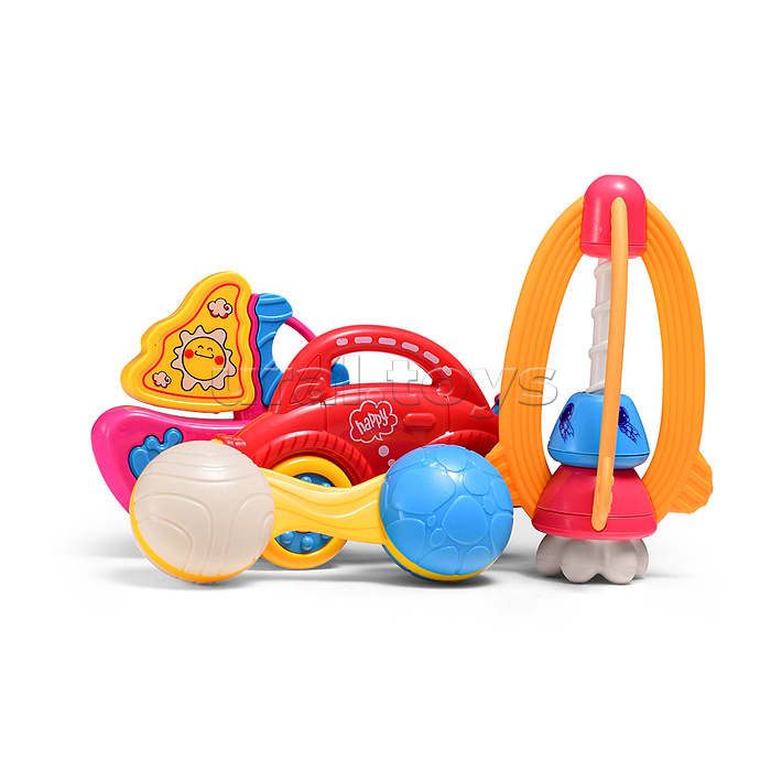 Набор погремушек "Путешествие" в пакете