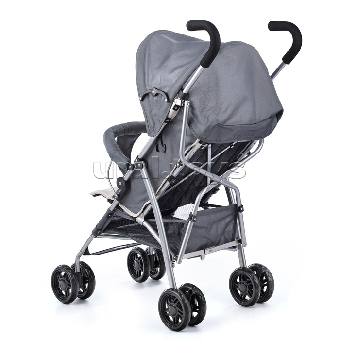 Коляска прогулочная Prammy Milky, серый