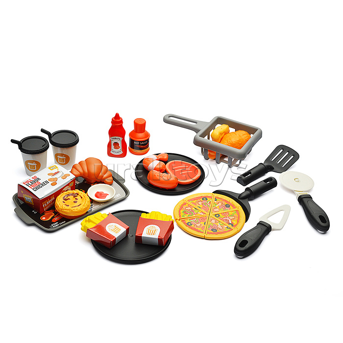 Игровой набор продуктов "Пицца" в коробке