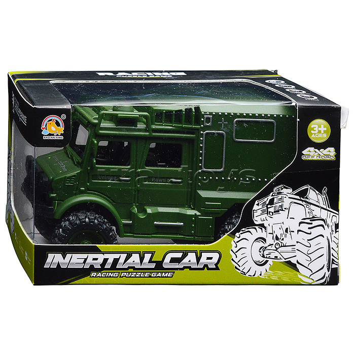 Машина "Броневик" в коробке