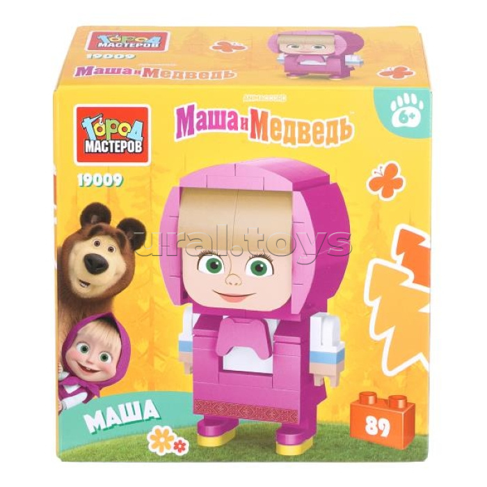 Конструктор сборная фигурка "Маша" 89 дет.