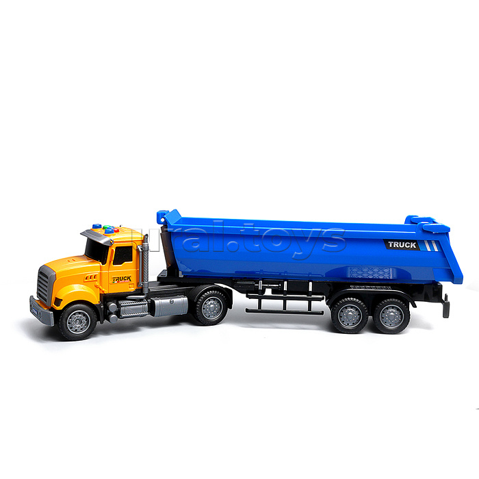 Машина "Самосвал" (свет, звук) в коробке