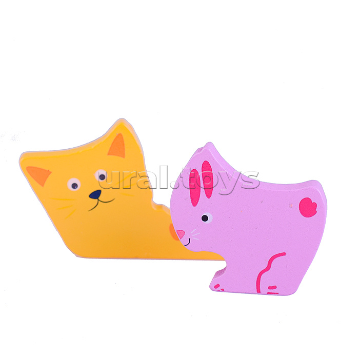 Пазл-вкладыш "Домашние животные"