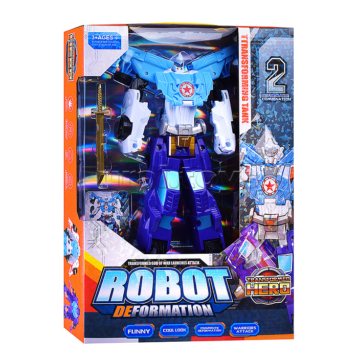 Робот "Робот-танк" в коробке