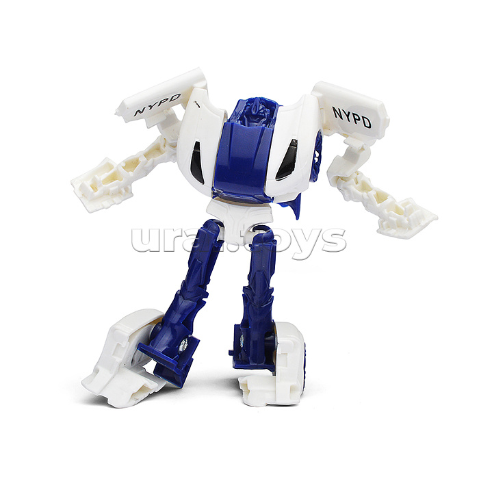 Робот трансформирующийся в полицию, в пакете