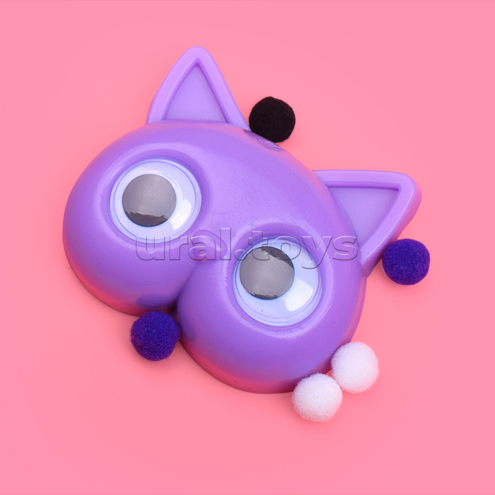 Игрушка-антистресс "Цветная кошка"