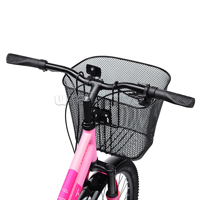 Велосипед 26" Rocket lady Steel 26, цвет розовый, размер 17"