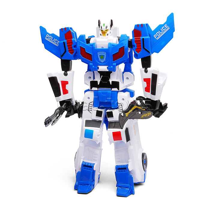 Робот трансформирующийся в служебное авто, в коробке Робот трансформирующийся в служебное авто, в коробке