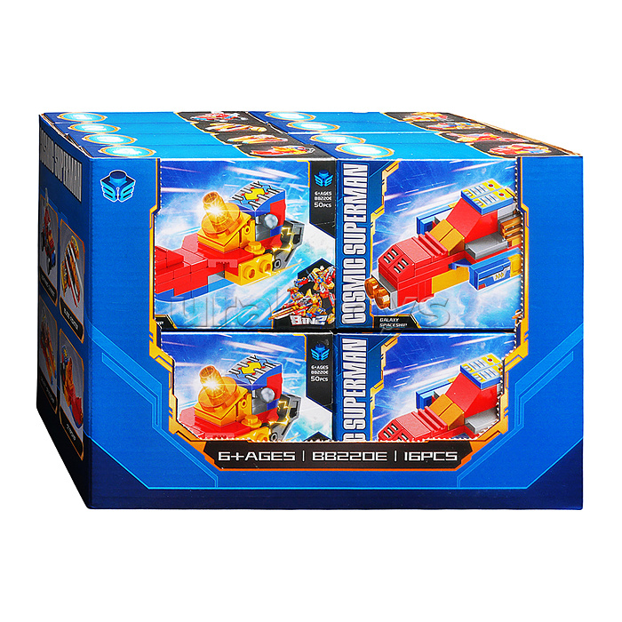 Конструктор "Воин" 8 в 1 в коробке