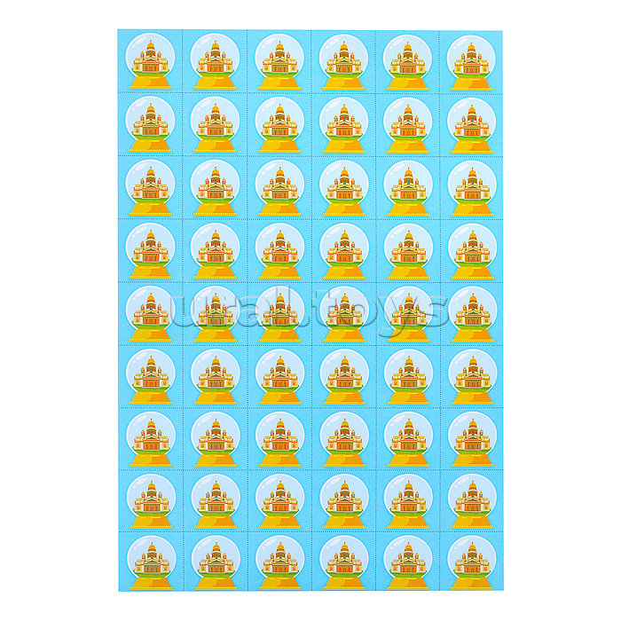 Игра настольная с викториной. Серия Мир на ладони. Пешком по Петербургу.