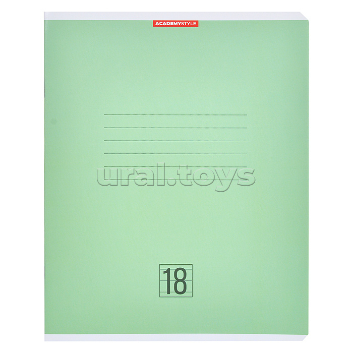Тетрадь 18л А5 линейка Однотон (Микс) Тетрадь 18л А5 линейка Однотон (Микс)