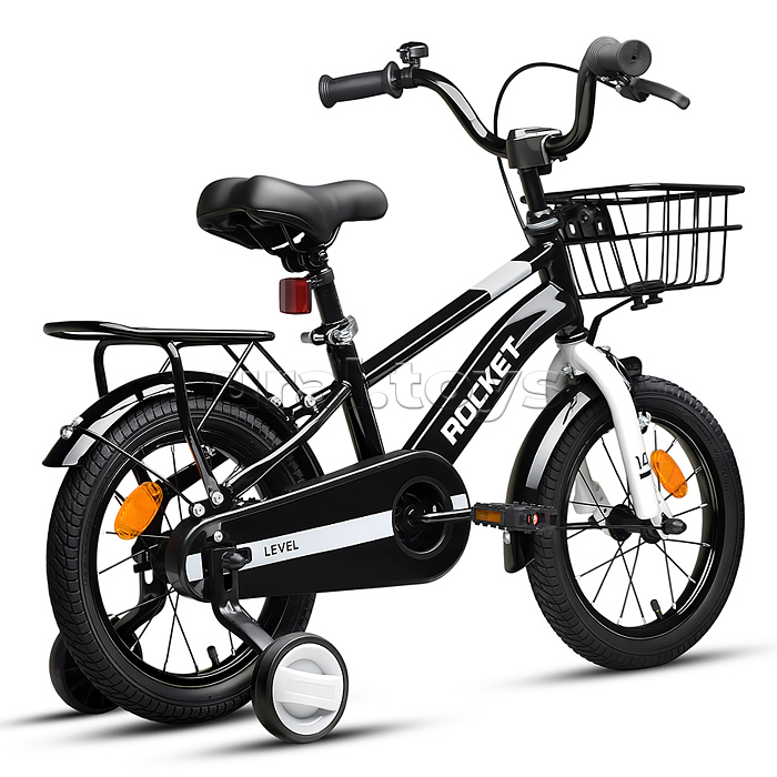 Велосипед 14" Rocket Level, цвет черный