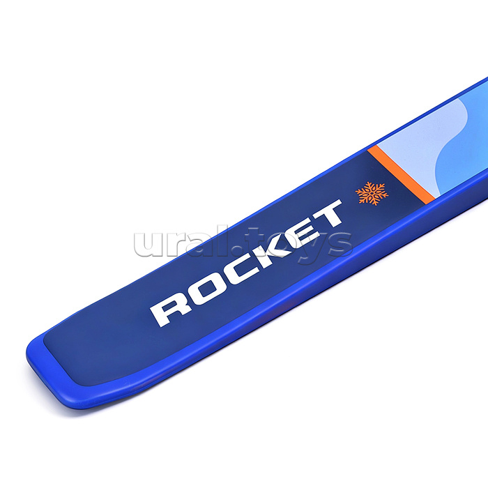 Лыжи детские "Норд" ROCKET SKI JUNIOR 90/90 см, универсальное крепление, с палками