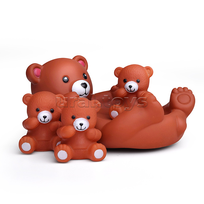 Набор "Веселое купание с мишутками" в сетке