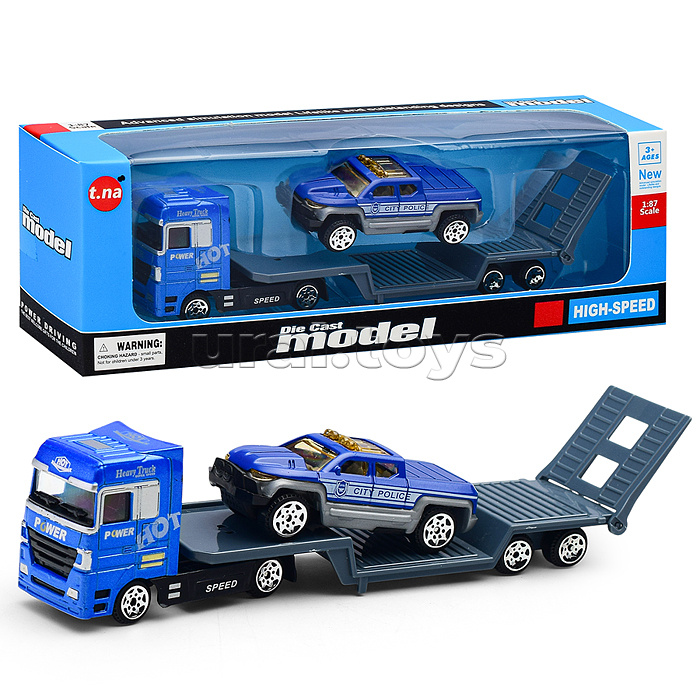 Автовоз "Перевозчик служебных машин" в коробке