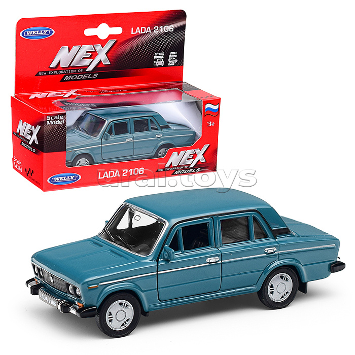 Машинка 1:38, в асс., набор 23RUS