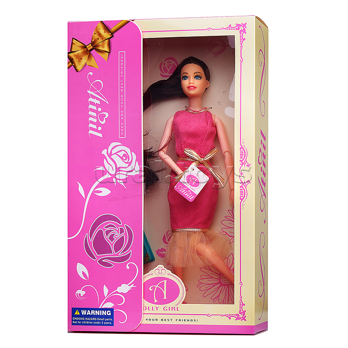 Кукла с аксессуарами, в коробке