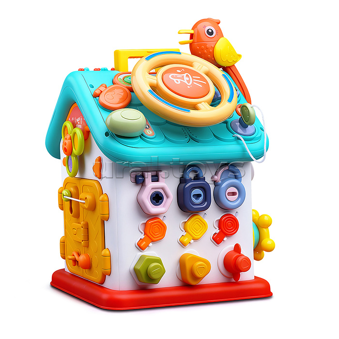 Домик развивающий "Умный домик" в коробке