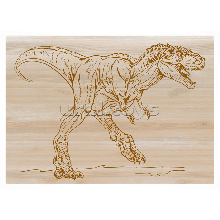 Доски для выжигания 2 шт "Трицератопс и Тираннозавр" серия "Динозавры" (блистер)