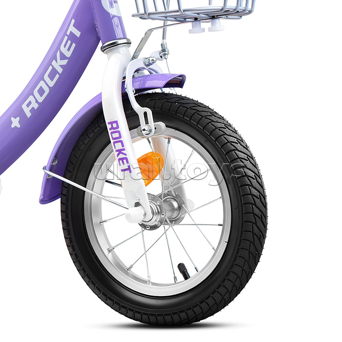 Велосипед 12" Rocket Luna, цвет сиреневый