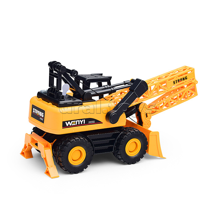 Спецтехника "Кран" 1:14 (свет, звук) в коробке